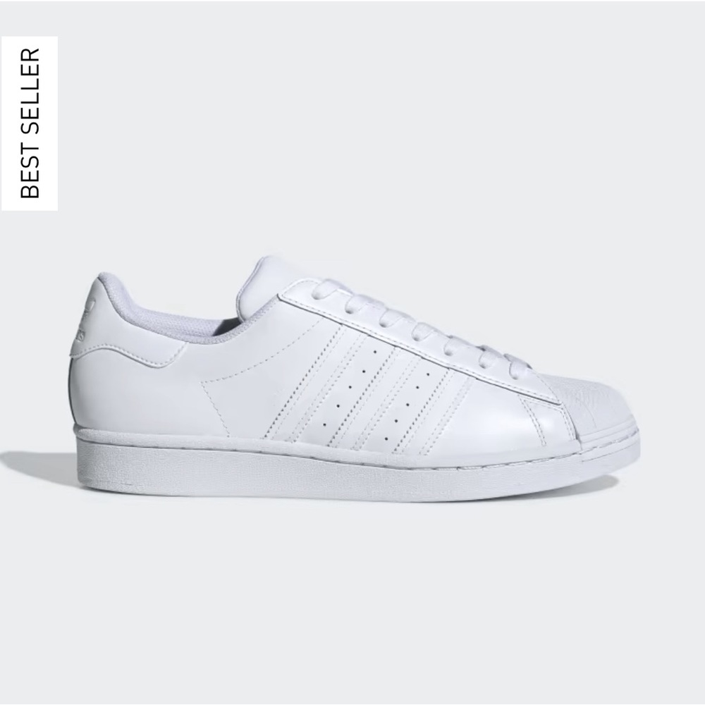 Adidas Superstar White Shoes Mens Size 11 Like New